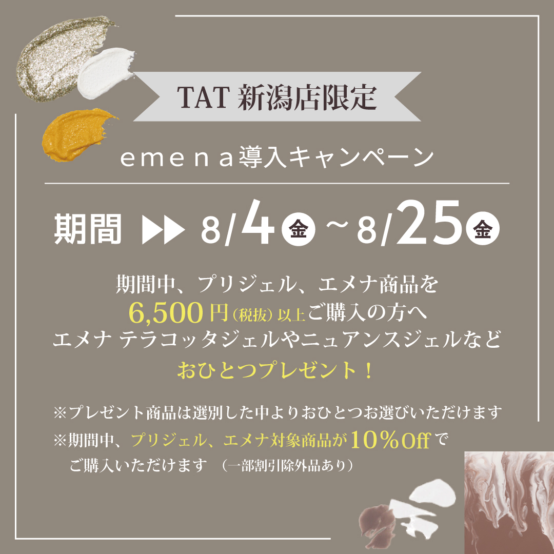 TAT新潟店限定キャンペーンのお知らせ - TAT/B-ZONE